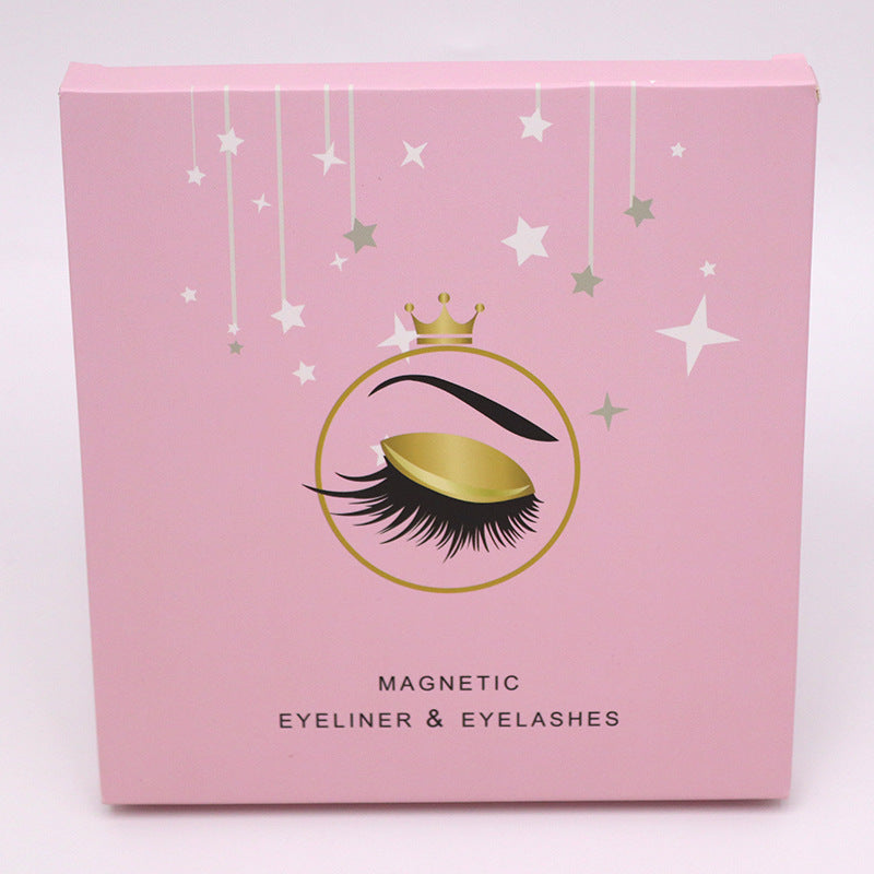 Magnetic Waterproof Eyelashes and Magnetic Eyeliner Set