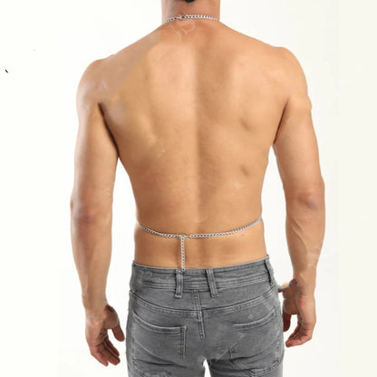 Mens Festival Body Chain