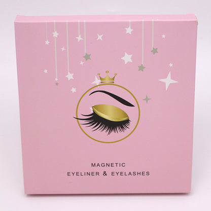 Magnetic Waterproof Eyelashes and Magnetic Eyeliner Set