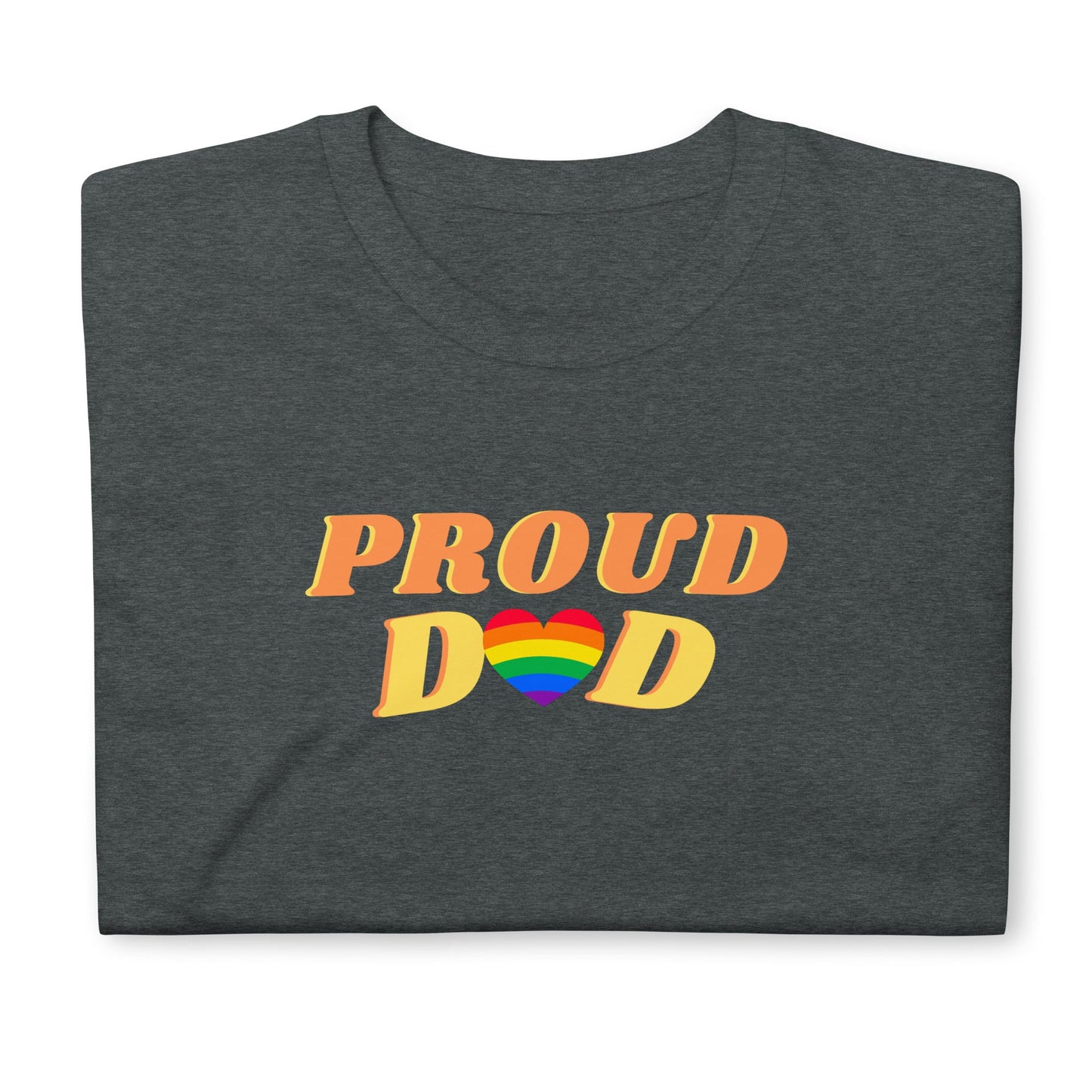 Proud Dad LGBT Shirt Short Sleeve