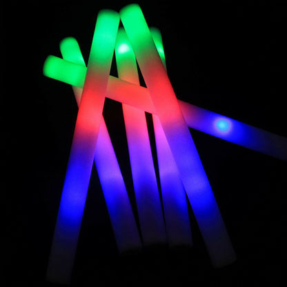 20 x Light Up LED Foam Stick