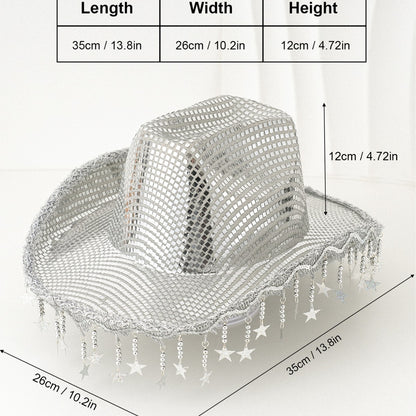 Sequin Cowboy Hat