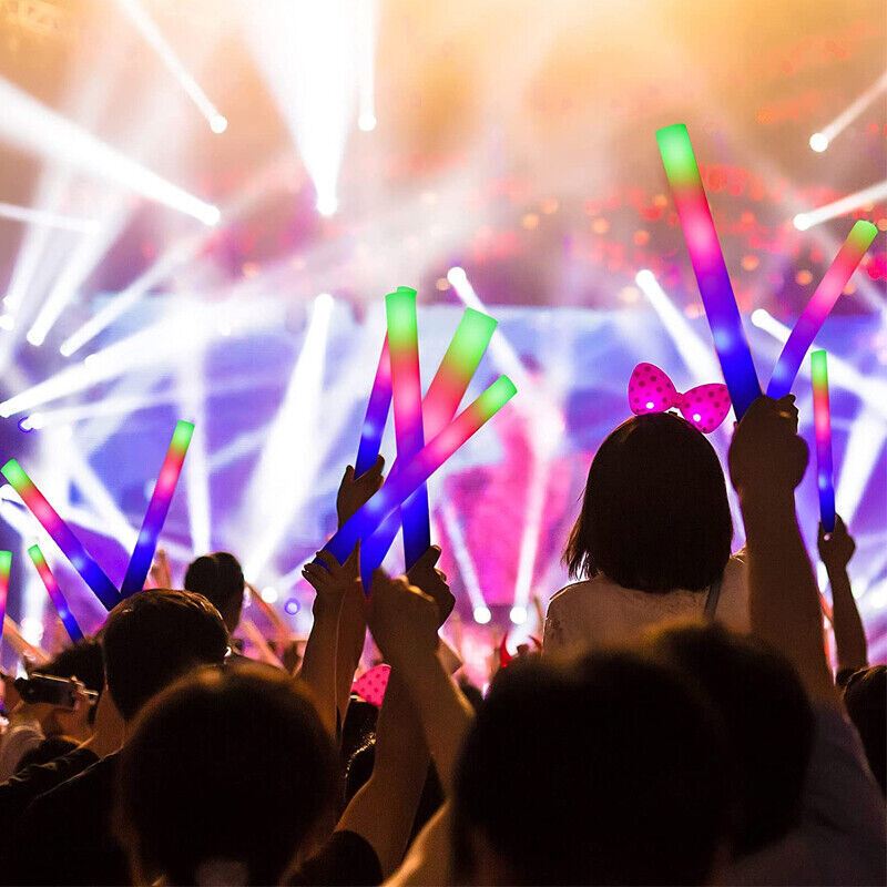 20 x Light Up LED Foam Stick