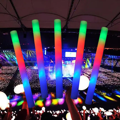 20 x Light Up LED Foam Stick